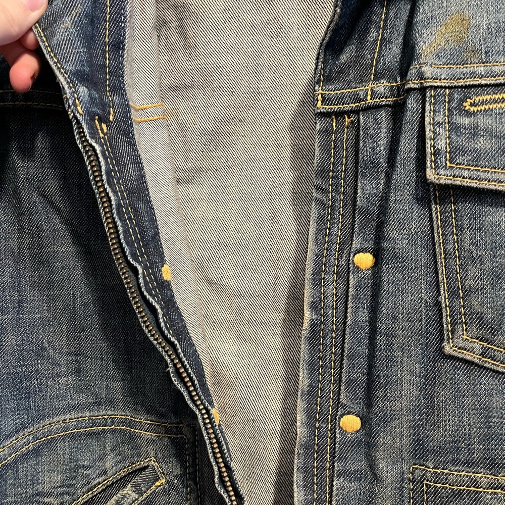 Designer Denim Jacket - image 7